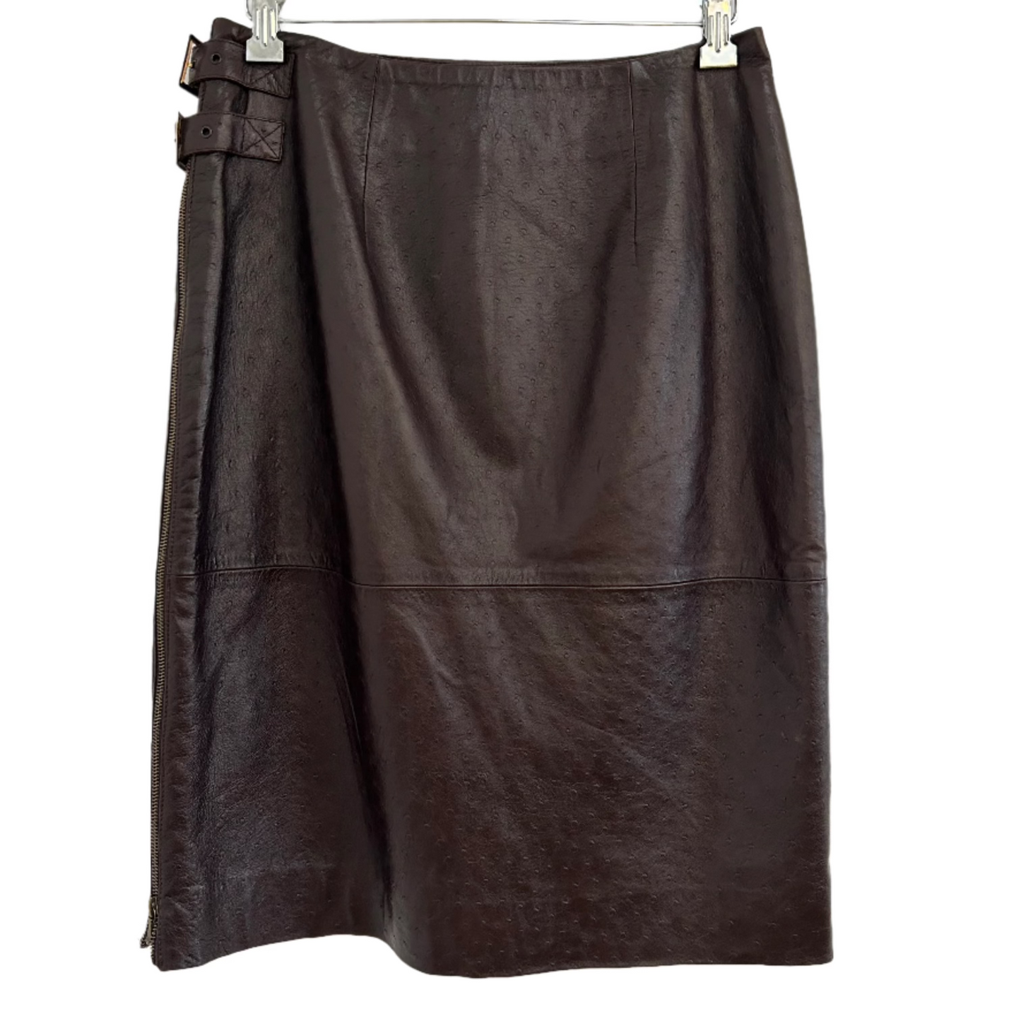 1990's John Galliano for Christian Dior Lambskin Skirt