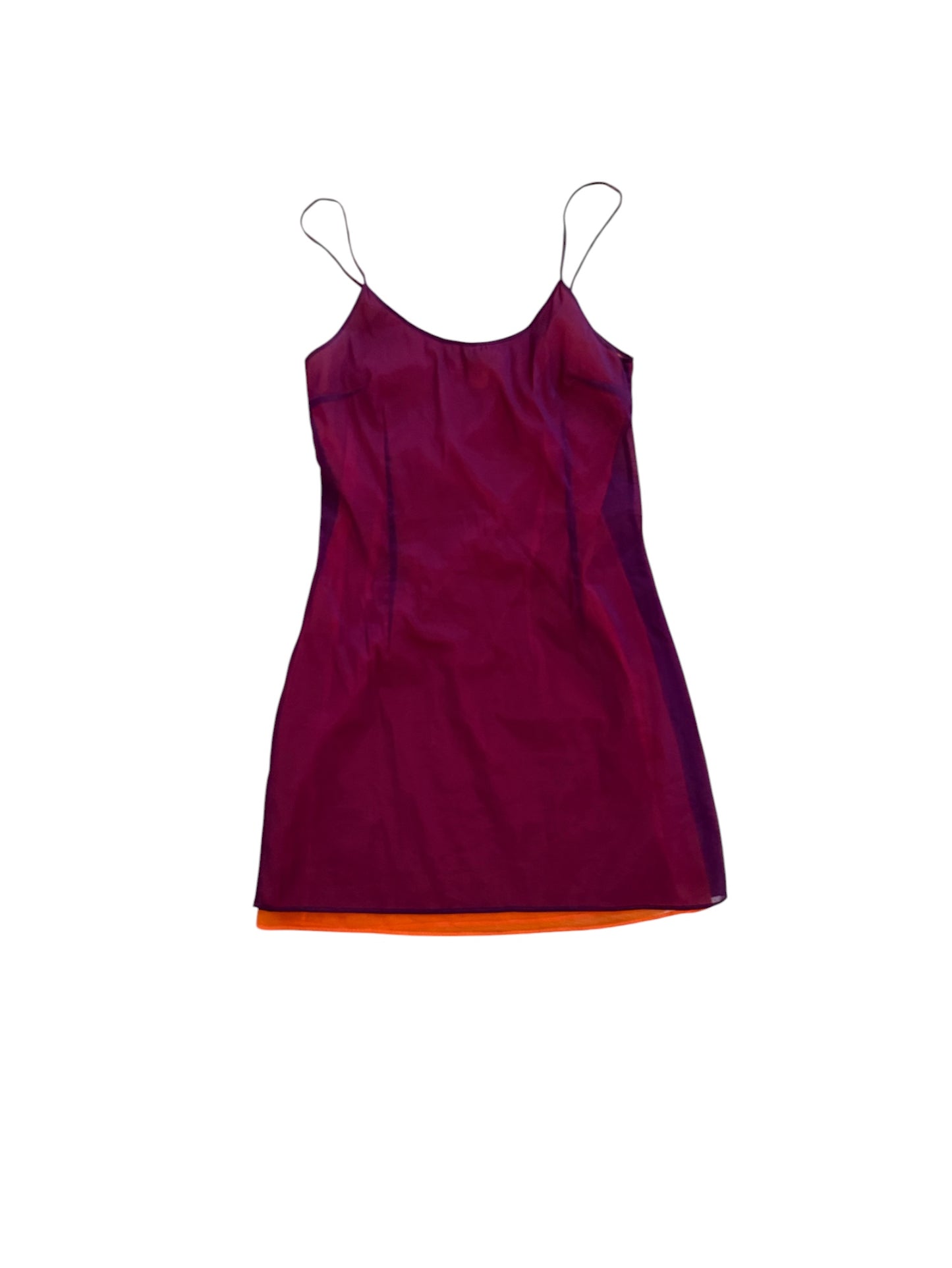 Dolce & Gabbana Two-Tone Mesh Slip Dress – 1990s