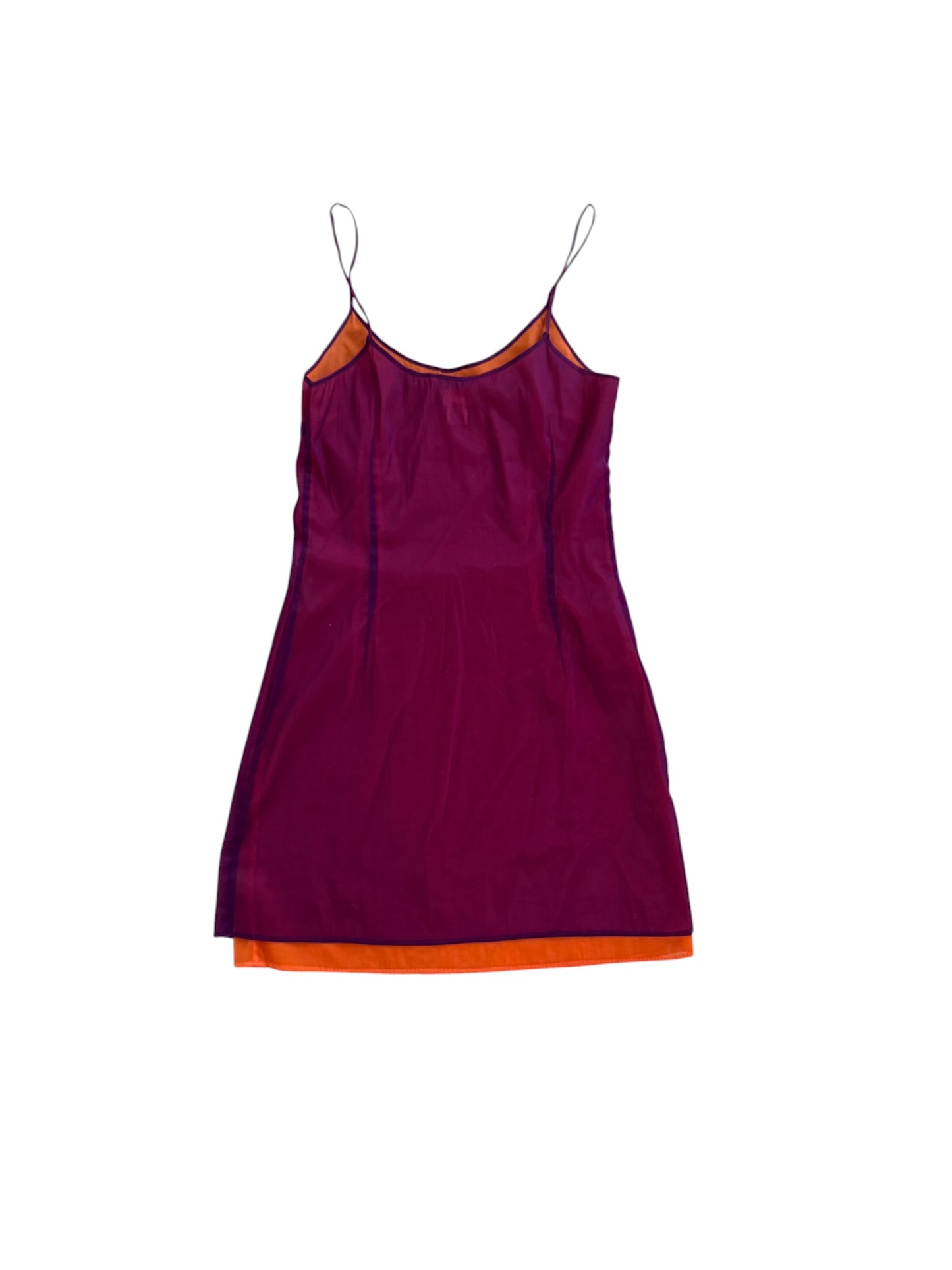 Dolce & Gabbana Two-Tone Mesh Slip Dress – 1990s