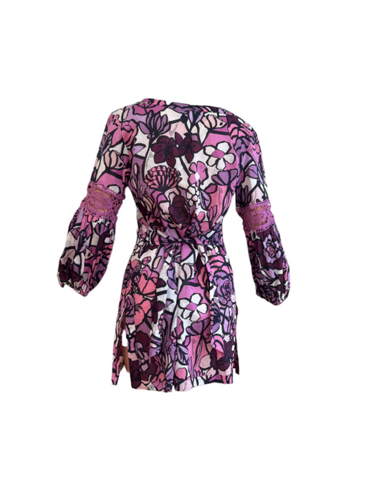 Blumarine Floral Beach Dress