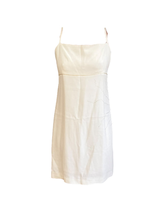 Versace White Starburst Dress