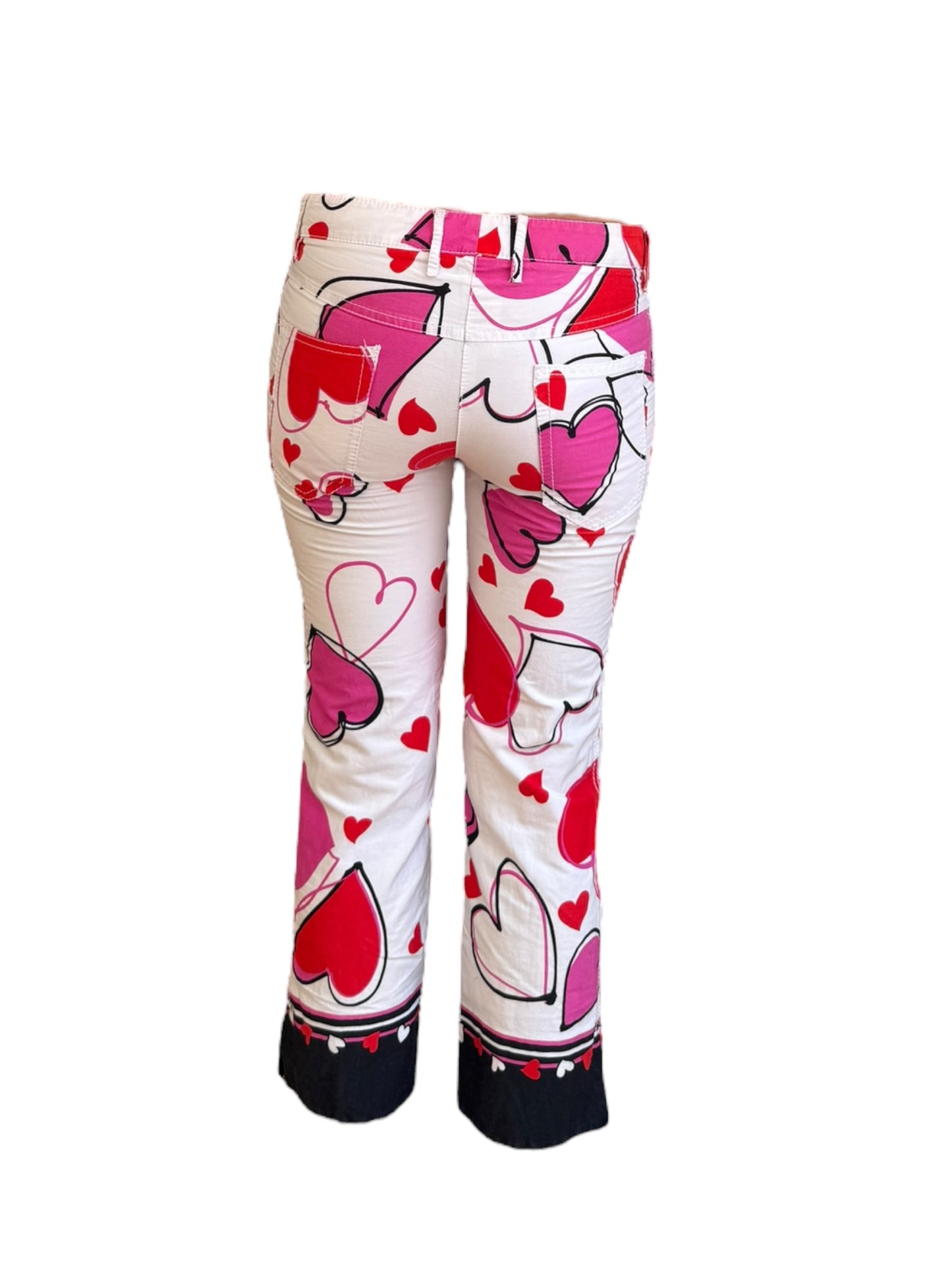 D&G Heart Stamp Capris