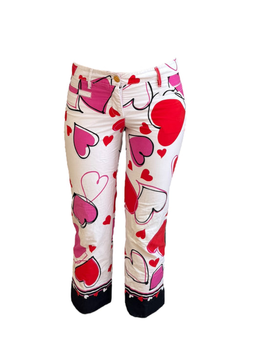 D&G Heart Stamp Capris