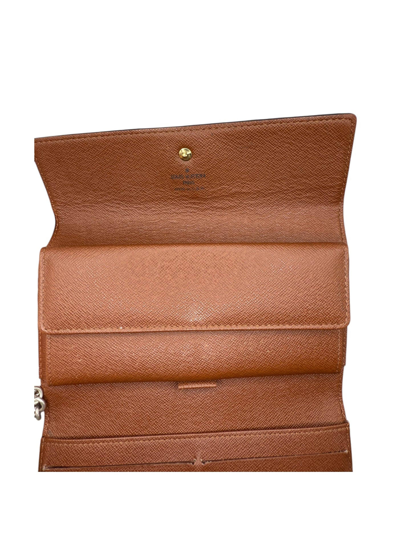 Louis Vuitton Monogram Canvas Sarah Wallet