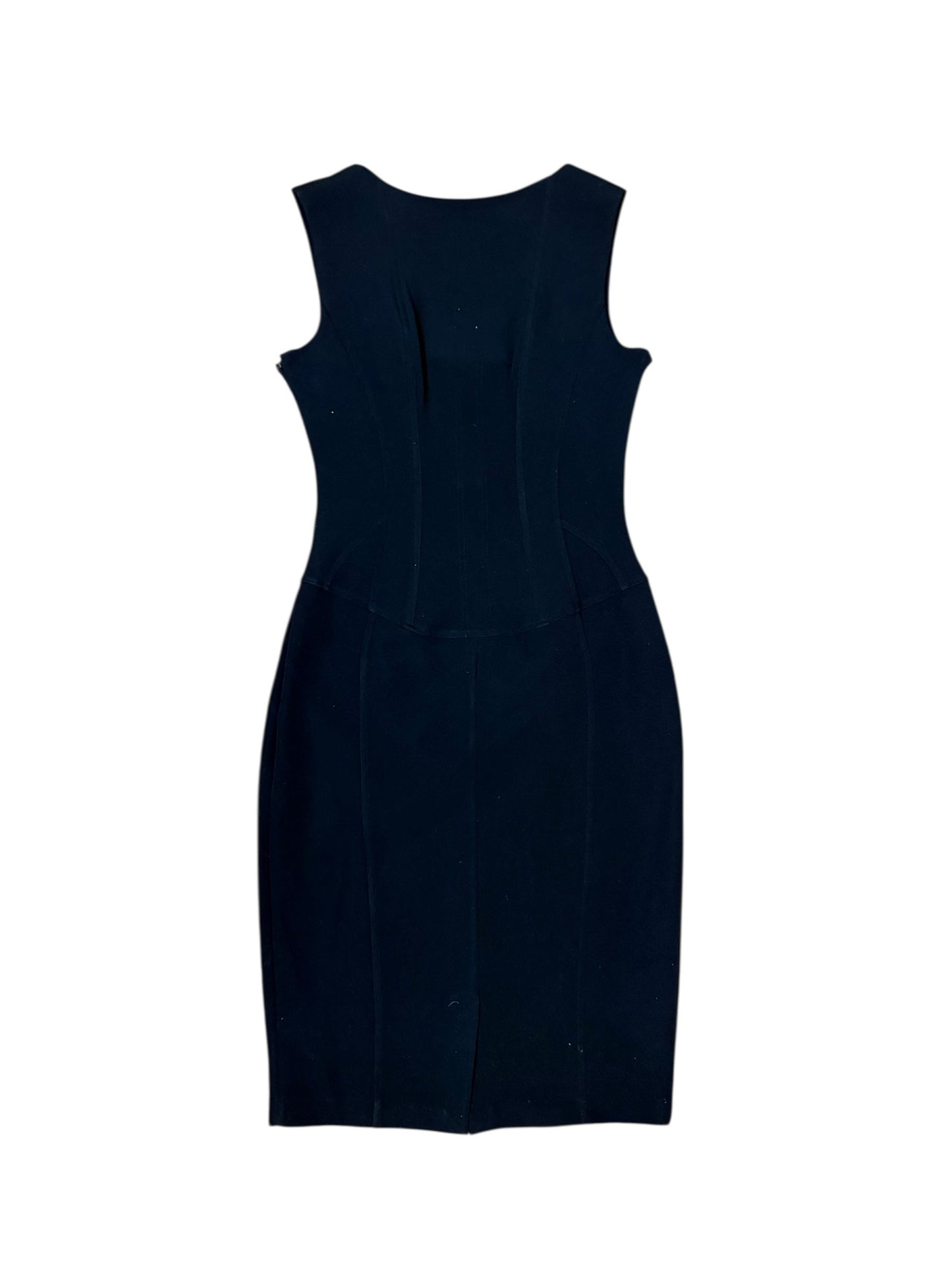 Dolce & Gabbana Vintage Sculpted Black Dress