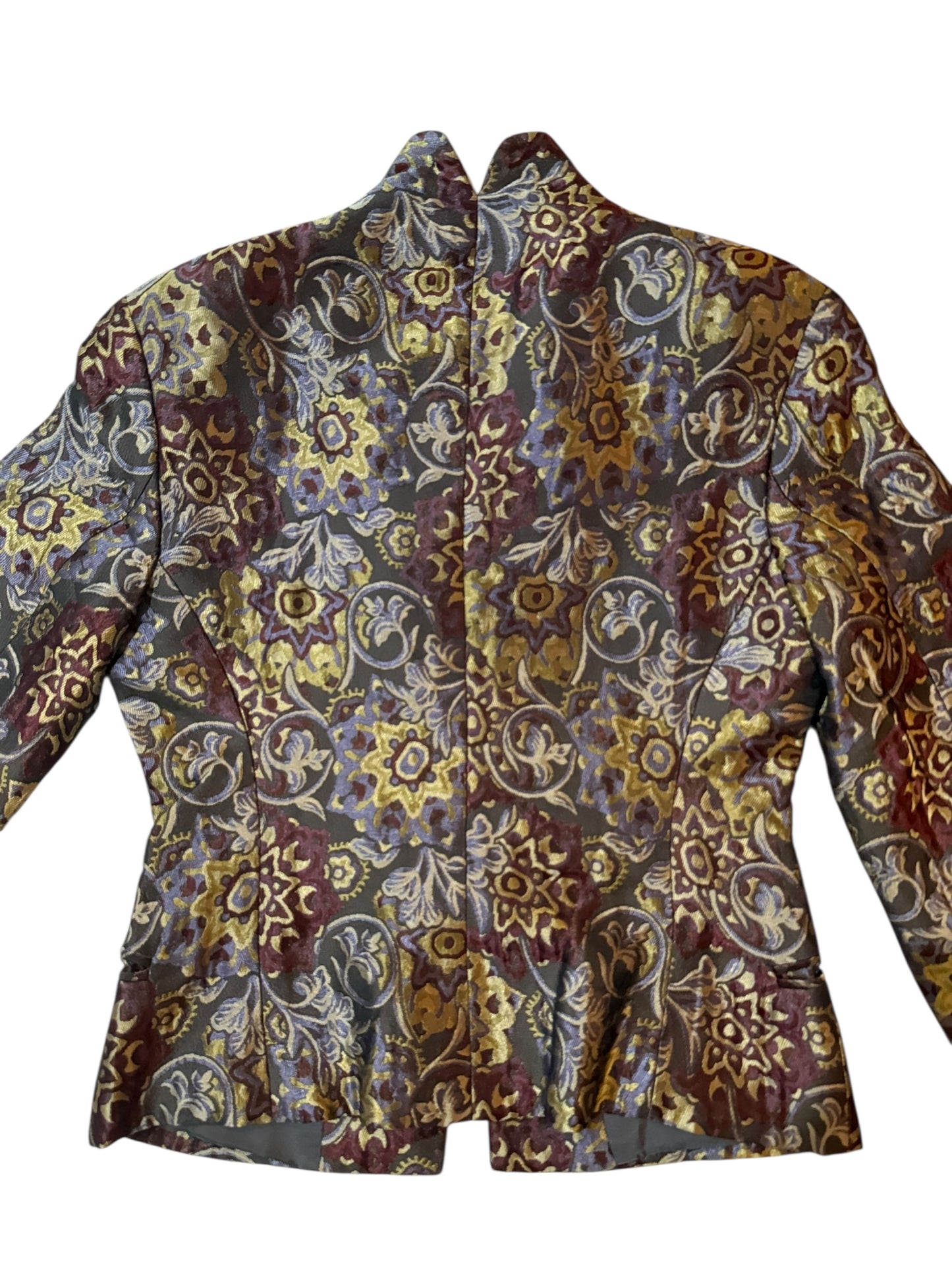 Giorgio Armani Le Collezioni Floral Brocade Blazer (Late 1990s–Early 2000s)