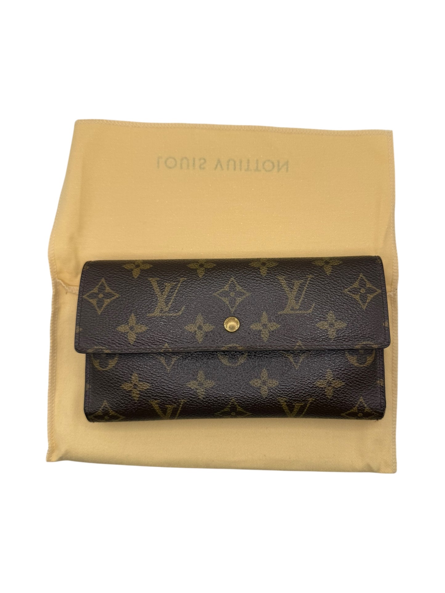 Louis Vuitton Monogram Canvas Sarah Wallet