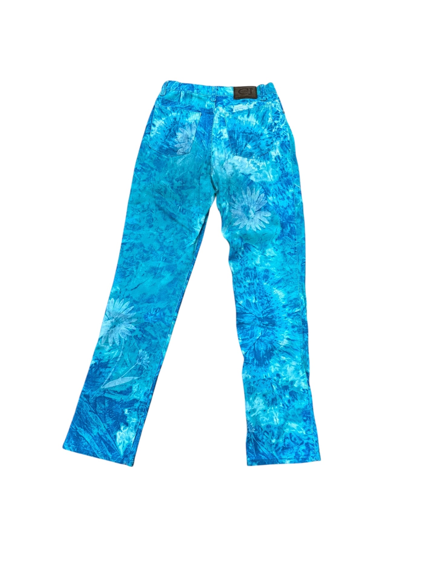 Cavalli Jeans Floral Dye Pants