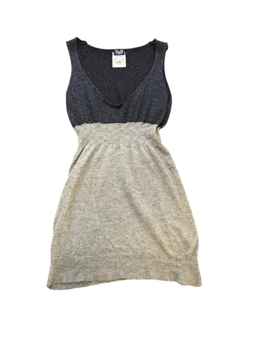 D&G Lurex Cashmere Sleeveless Top