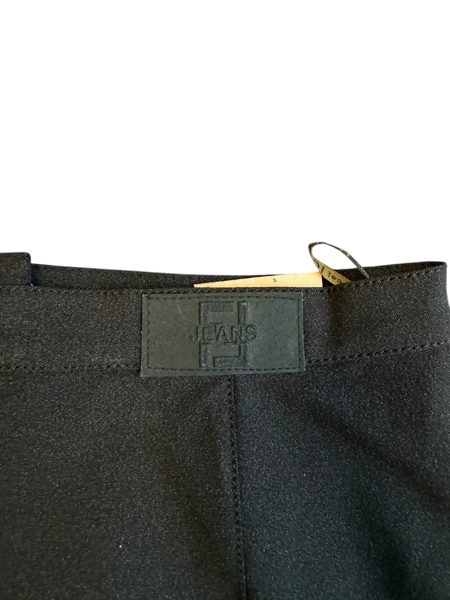 Fendi Jeans Gunmetal Pencil Skirt