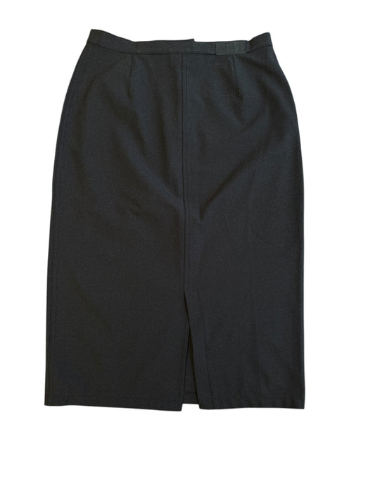 Fendi Jeans Gunmetal Pencil Skirt