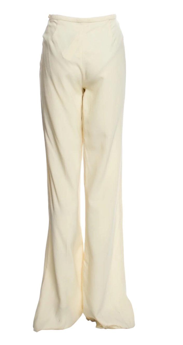 Roberto Cavalli Virgin Wool Wide Leg Pants – 2007 Collection