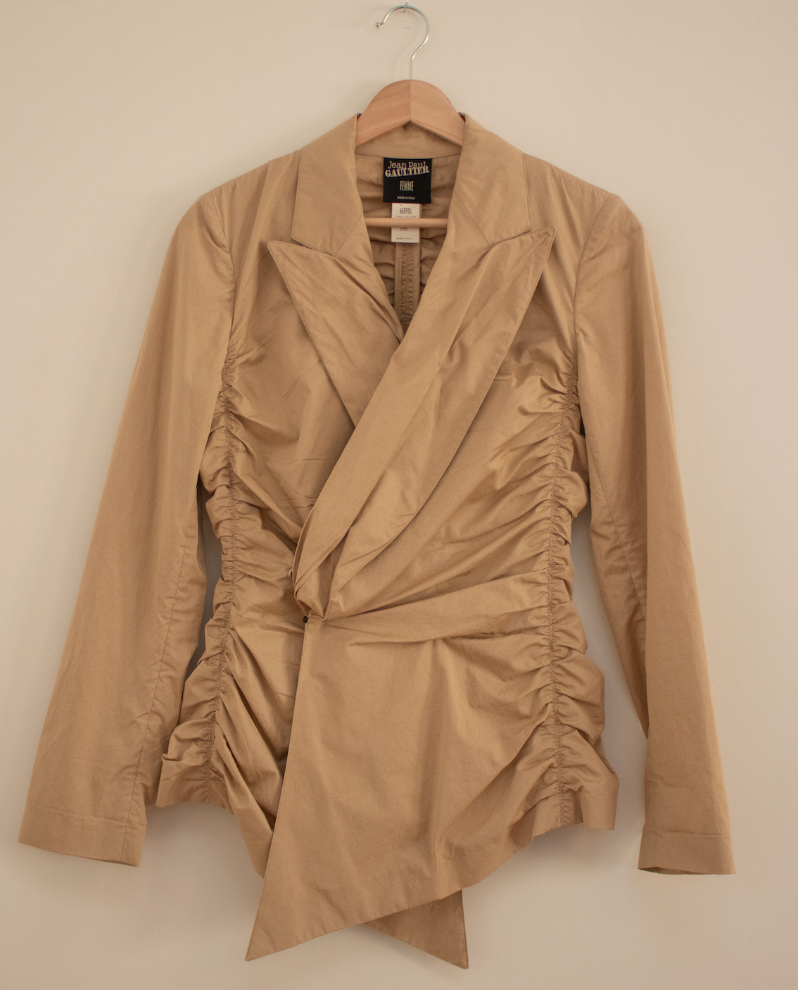 Jean Paul Gaultier Rouched Blazer