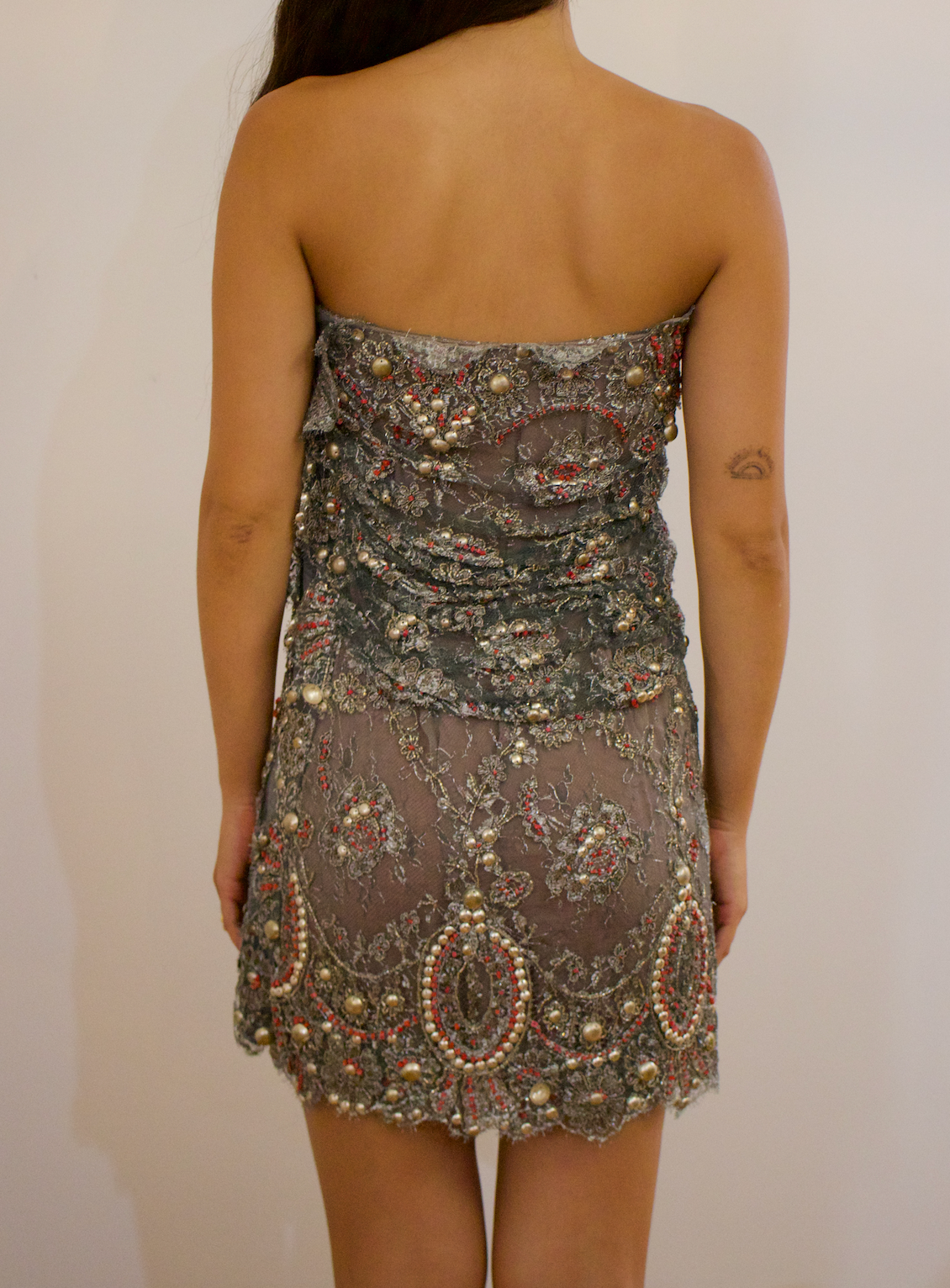 Gianfranco Ferre Beaded Skirt/Dress