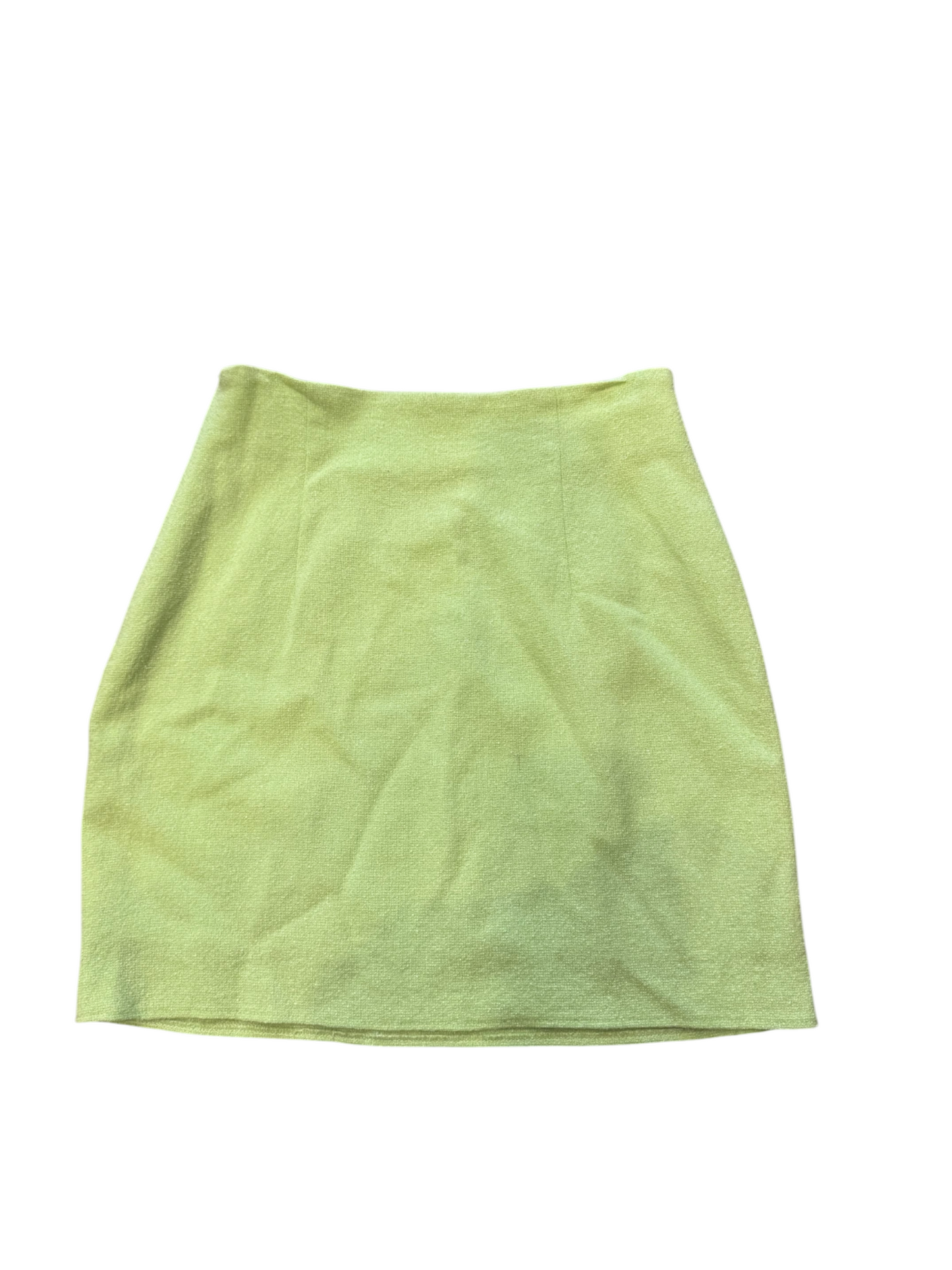 Moschino Honeydew Wool Skirt