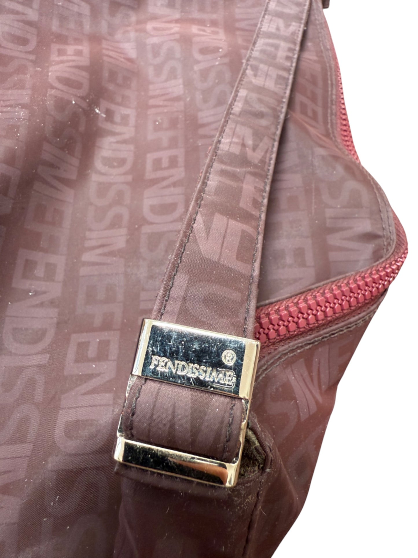 Fendissime Monogram Shoulder Bag