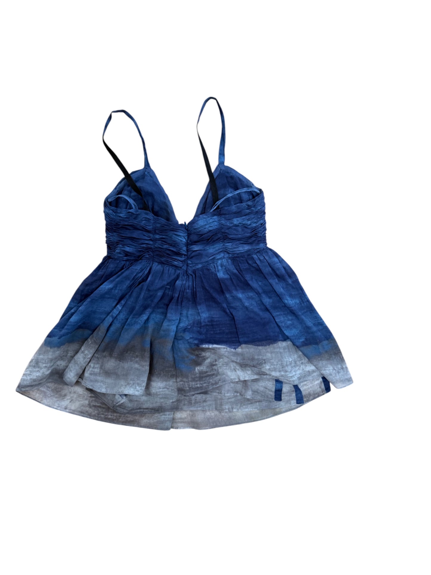 Prada Bustier Ombré  Babydoll Top