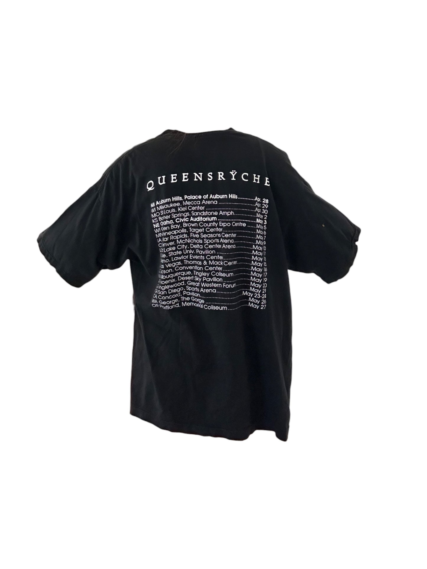 90s Queensrÿche “Road to the Promised Land” T-Shirt – Rare