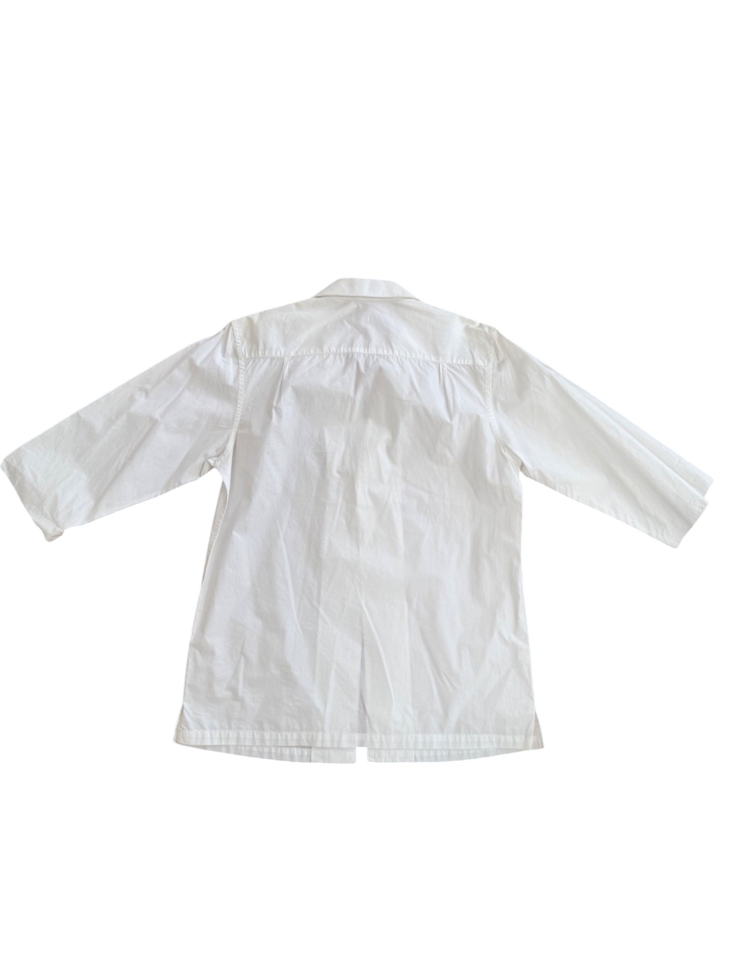 Dolce & Gabbana White Poplin Top