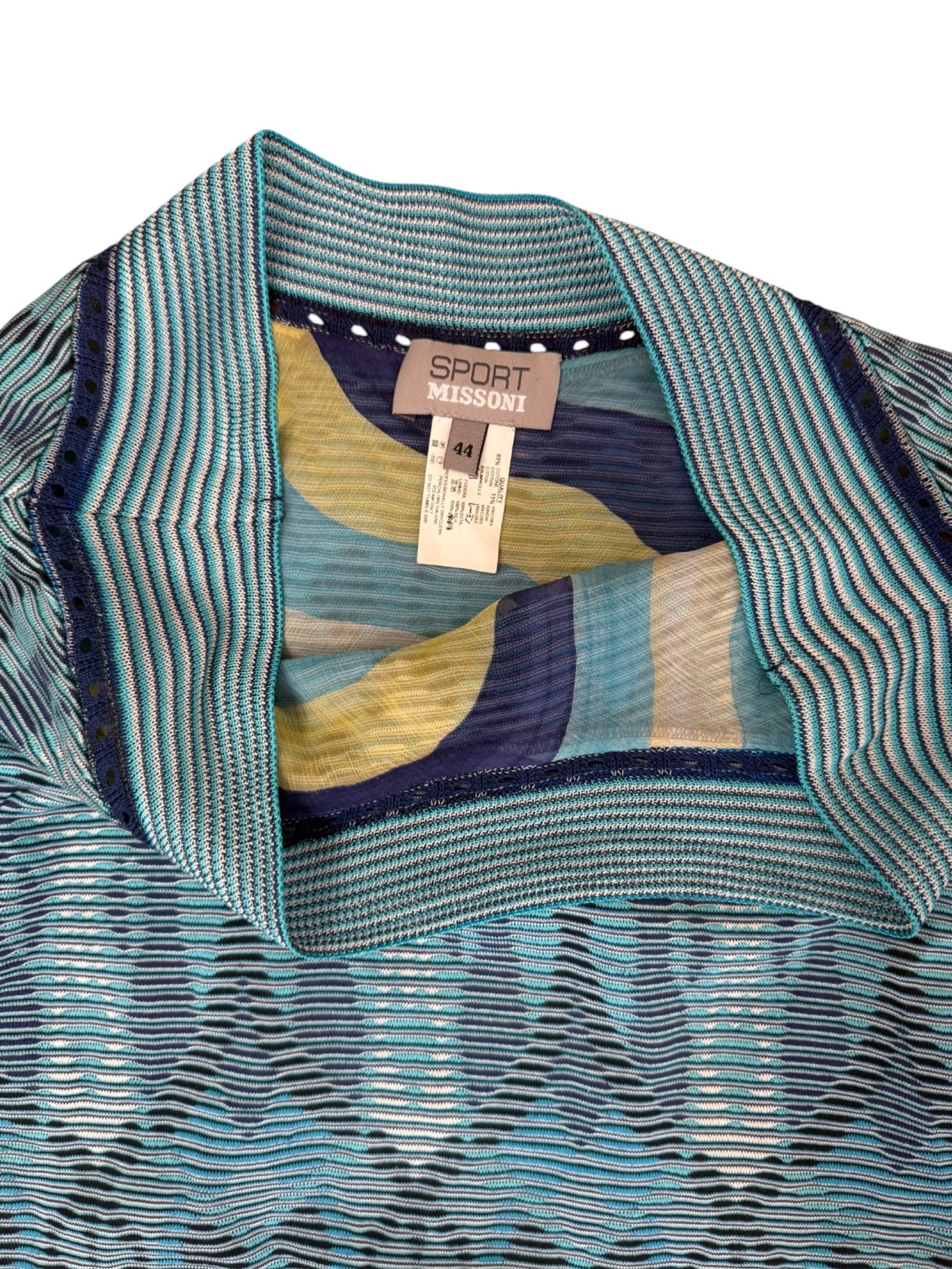 Sport Missoni Wave Stripe Layered Skirt