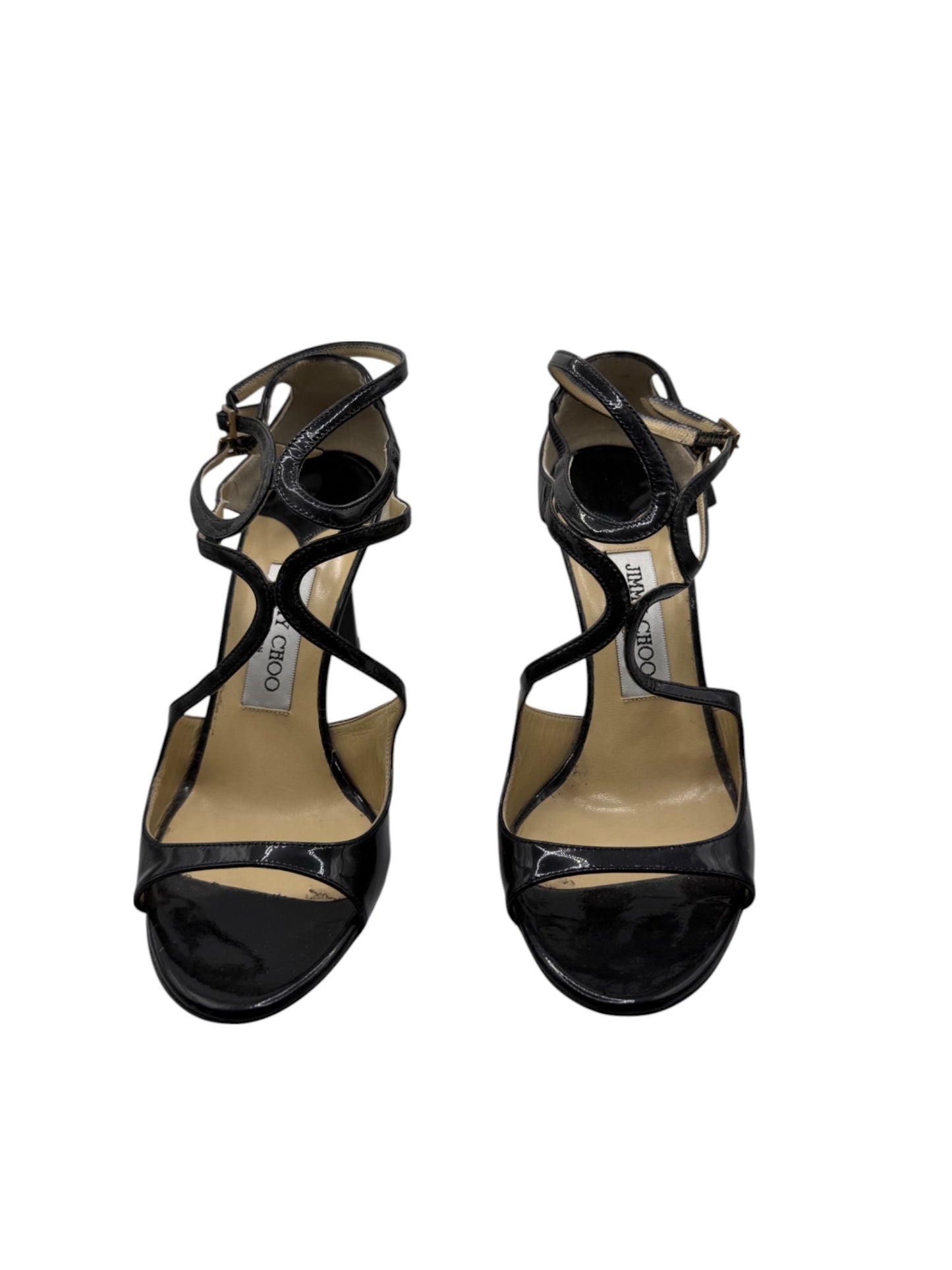 Jimmy Choo Strappy Patent Sandals