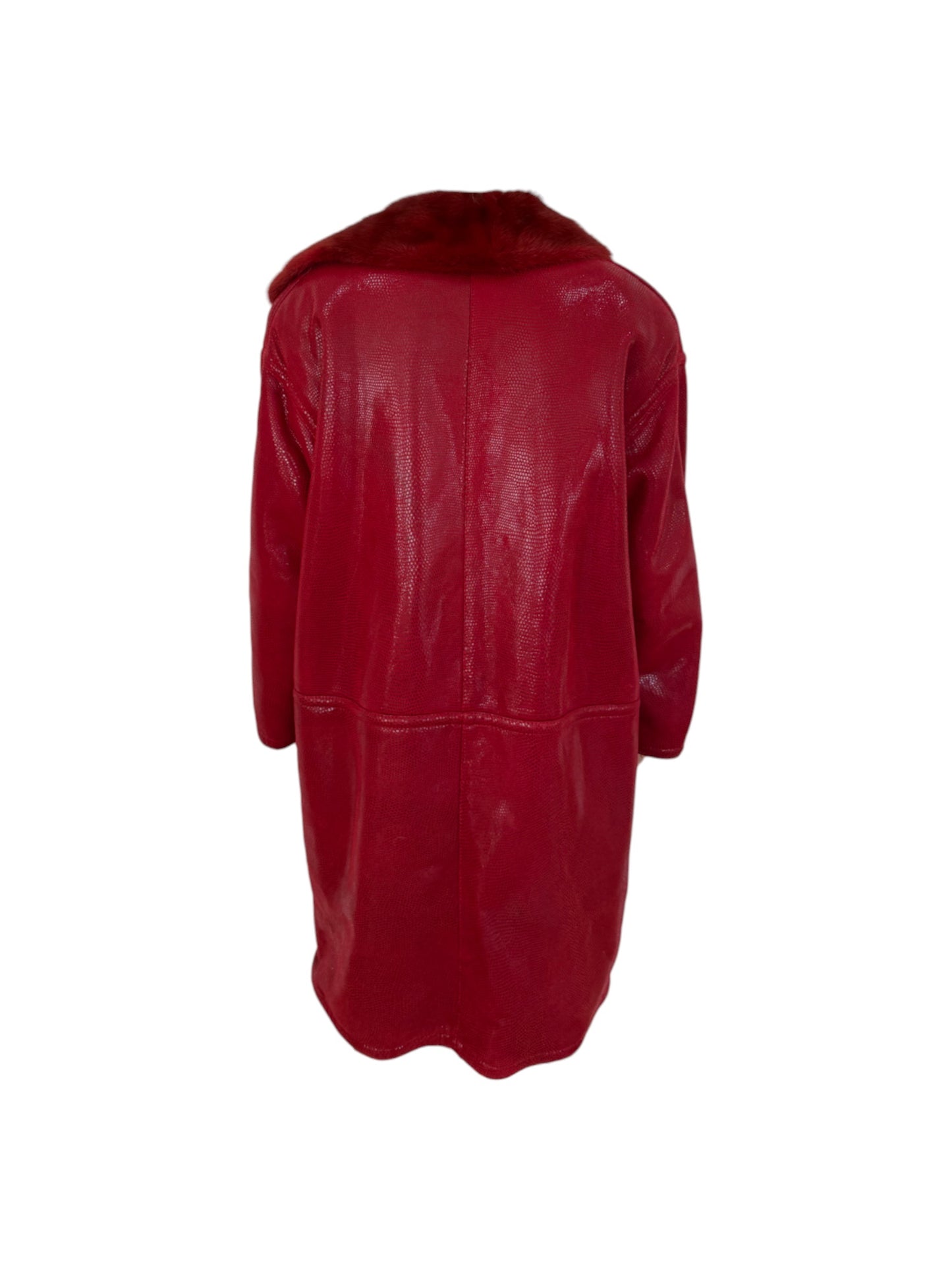 Bruno Magli Shearling & Fur-Trimmed Coat