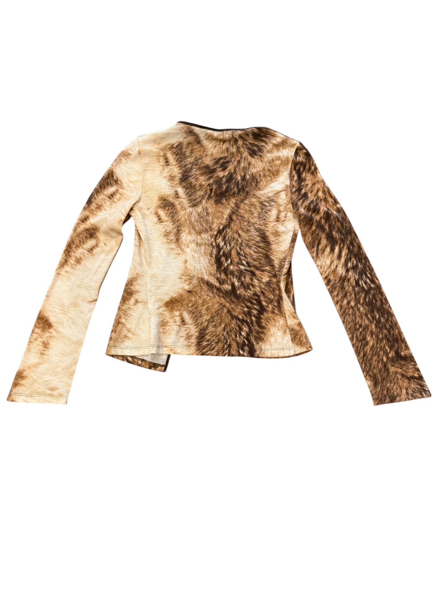 Cavalli Animal Print Cardigan